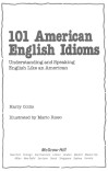 101 American English Idioms