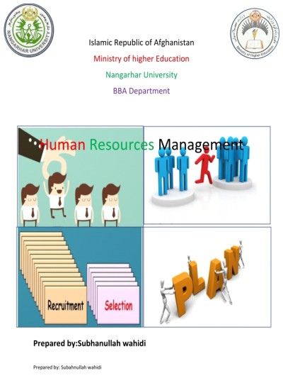 Human Resources Management